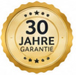 30 Jahre Garantie